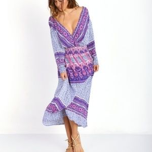 Free People She's A Lady Purple Dress Size Small
